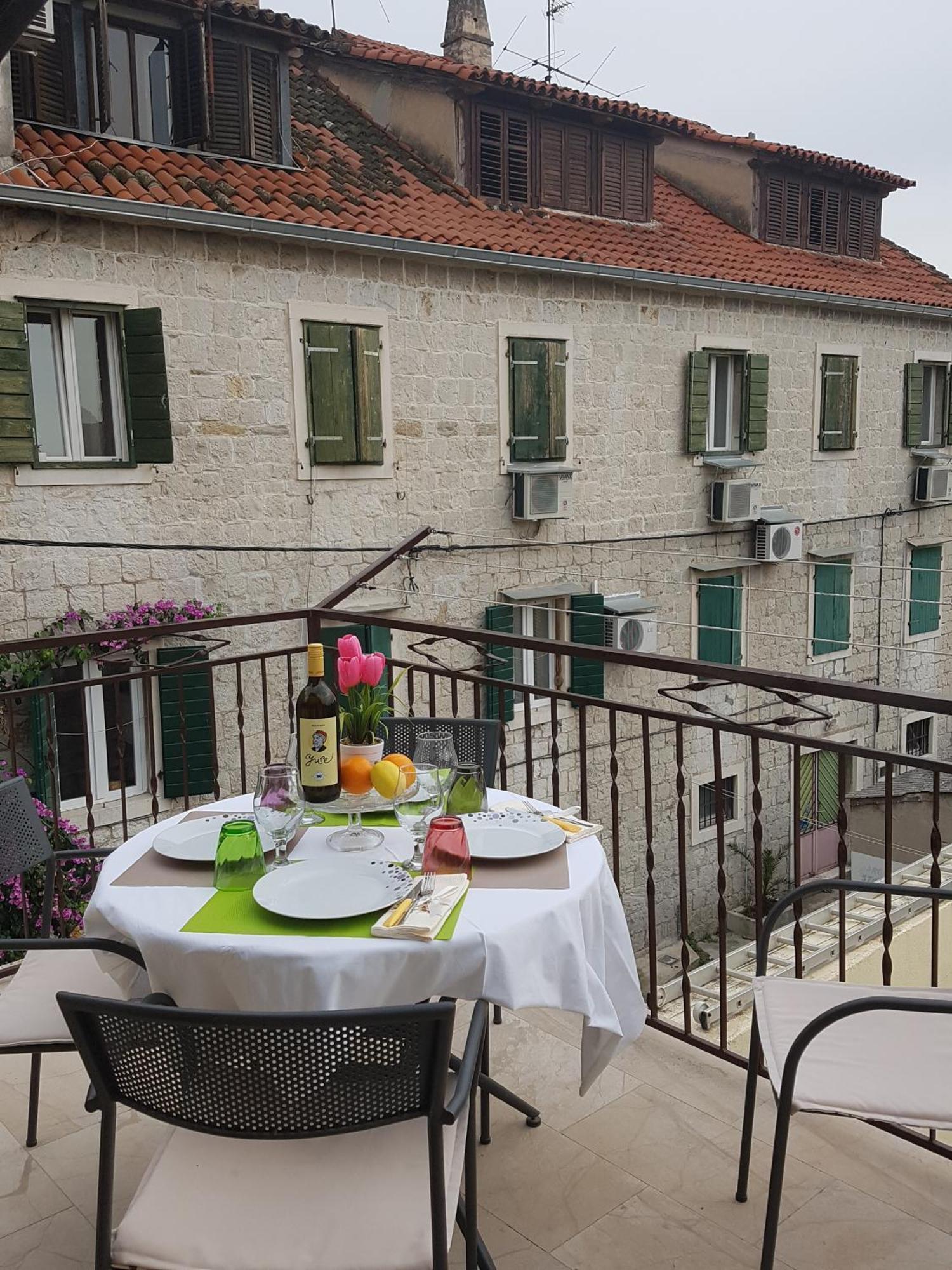 Apartments Fancy Old Town 斯普利特 外观 照片